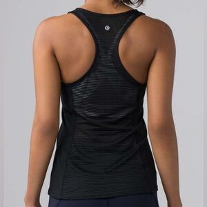 Lululemon Goal Crusher Tank (Stripe)
Black
